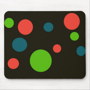Spring Polka Dot Mousepad