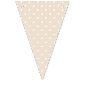 Spring Polka Dots Classic | Soft Linen Bunting