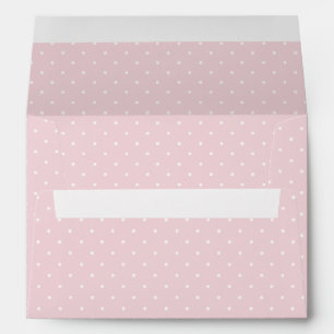 Spring Polka Dots Micro   Soft Blush Envelope
