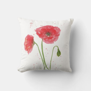 Spring Poppies Cushion