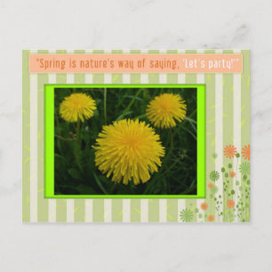 Spring Postcard
