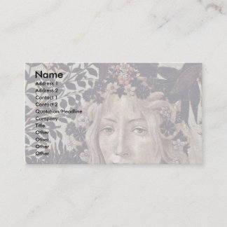 Spring (Primavera) By Botticelli Sandro Business Card