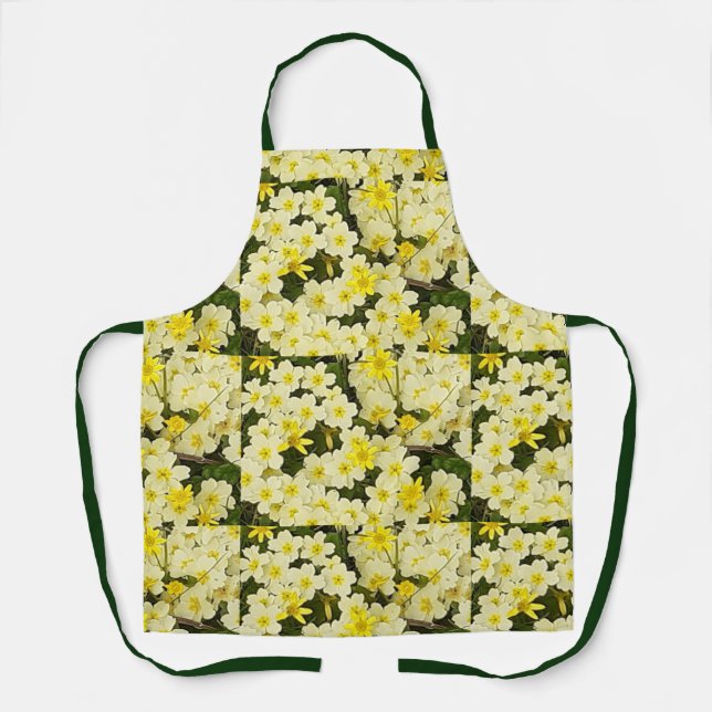 Spring Primroses Apron (Front)