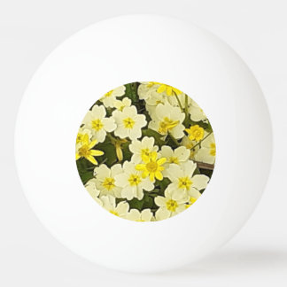 Spring Primroses Ping Pong Ball