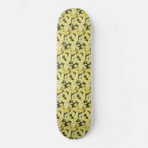 Spring Primroses Skateboard