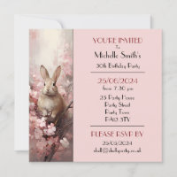 Spring Rabbit Birthday Party