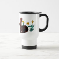 Spring Rabbit Daffodil Art