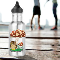 Spring Rain Shower Owl Mushroom