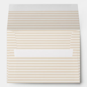 Spring Refined Stripes Soft Linen ll Envelope