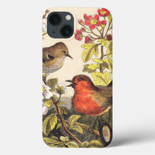Spring Robin Birds Red Birding iPhone 13 Case