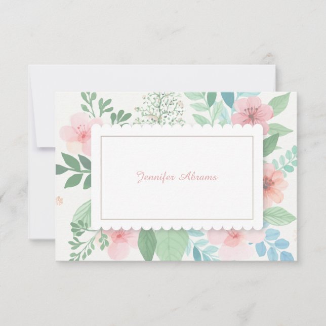 Spring Romance Notecard (Front)
