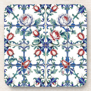 spring roses coaster
