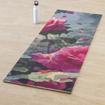Spring Roses - Yoga Mat