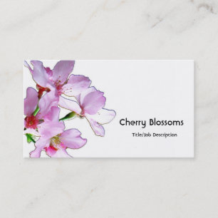 Spring Sakura/Pink Cherry Blossoms Business Card