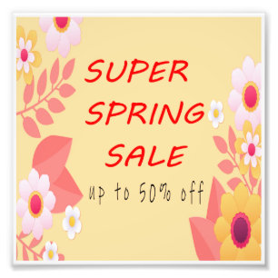 SPRING SALE 50% OFF PHOTO PRINT