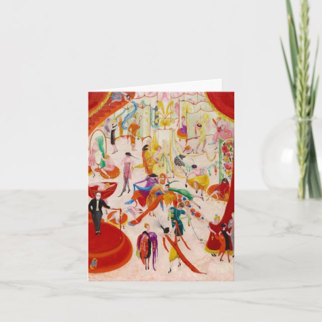Spring Sale at Bendel's  by Florine Stettheimer Thank You Card (Front)