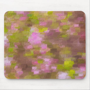 Spring Season Pinks Abstract Mouse Mat