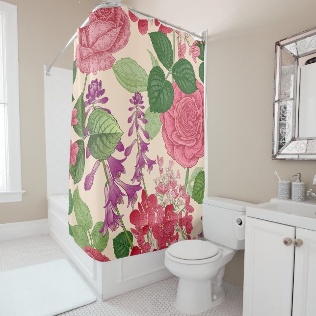spring shower curtain (In Situ)