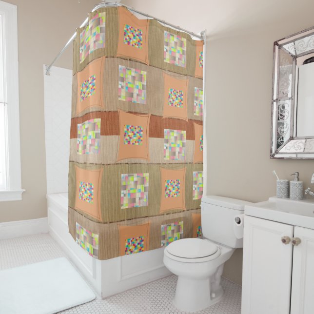 Spring Shower Curtain (In Situ)