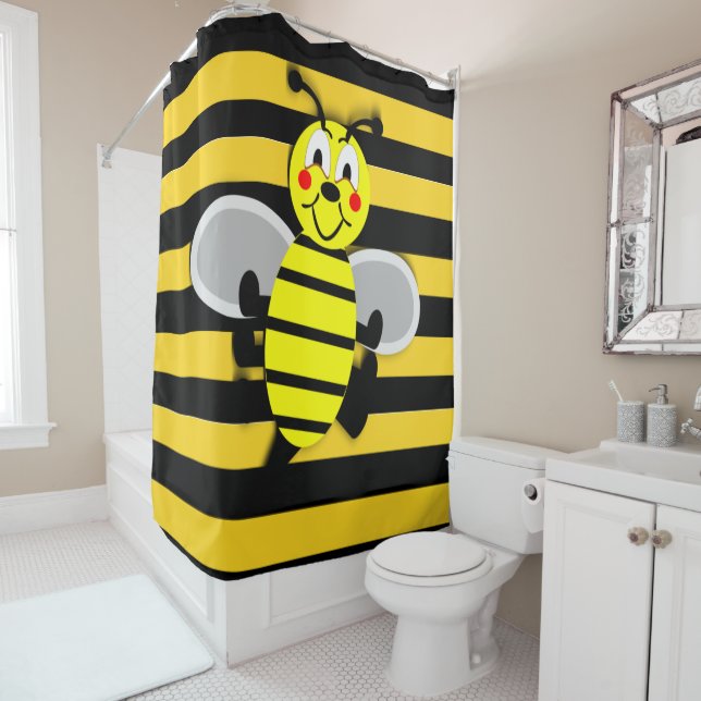 Spring Shower Curtain (In Situ)