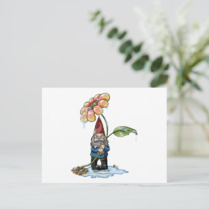 Spring Showers Holiday Postcard