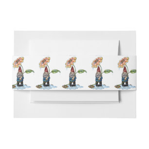 Spring Showers Invitation Belly Band