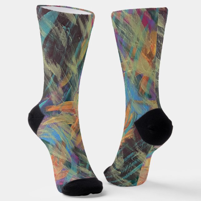 Spring Showers socks (Angled)