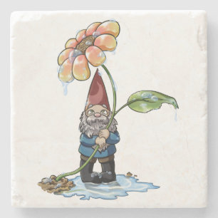 Spring Showers Stone Coaster