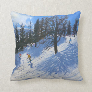 Spring skiers Verbier 2010 Cushion