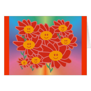 Spring Smilies Day! Card Blank