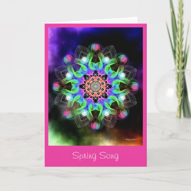 Spring Song Card (Front)