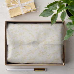 Spring Sprigs Buttercream - Neutral Tissue Paper