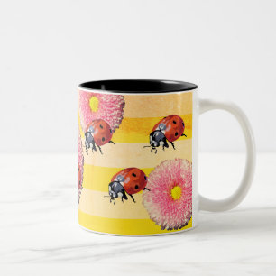 Spring Sprung Two-Tone Mug