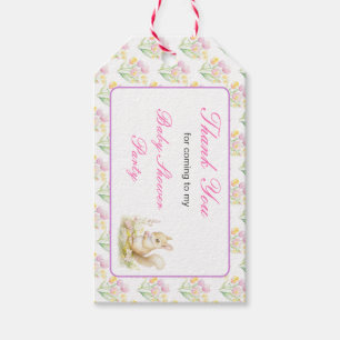 Spring Squirrel Baby Shower Gift Tags