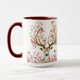 Spring Stag Coffee Mug