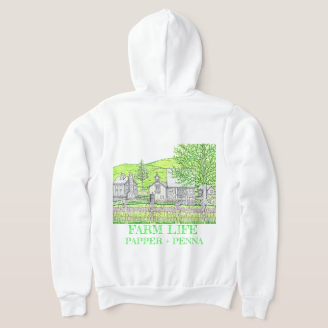 Spring Stone Barn Women's Hoodie (Laydown Back)
