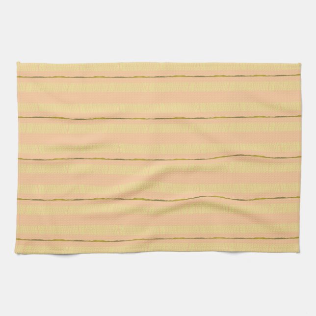 spring stripes lines bright geometric hipster tea towel (Horizontal)