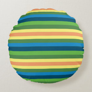 Spring Stripes throw cushion