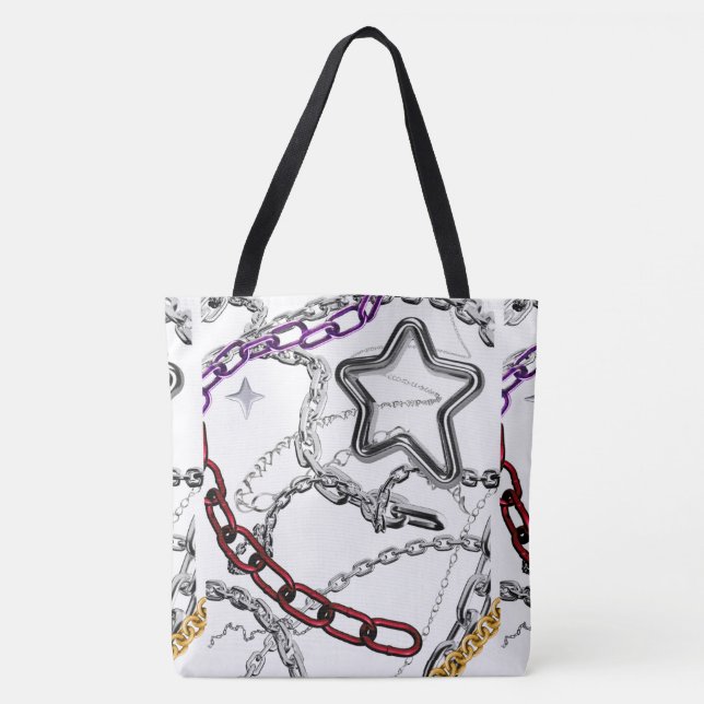 spring, style  tote bag (Front)