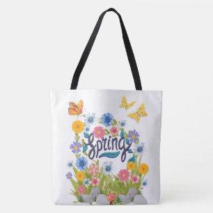 spring, style tote bag