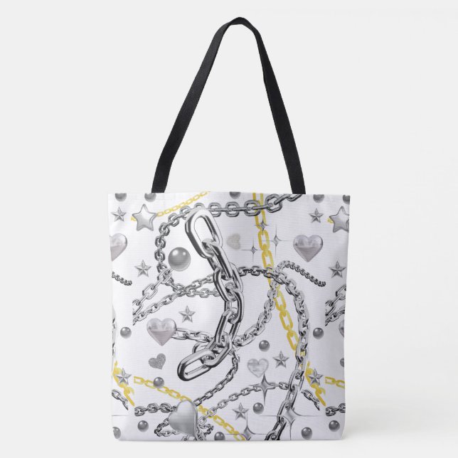 spring, style  tote bag (Front)