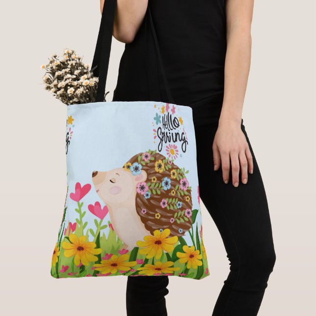 spring, style  tote bag (Close Up)