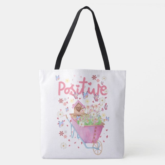 spring, style  tote bag (Front)