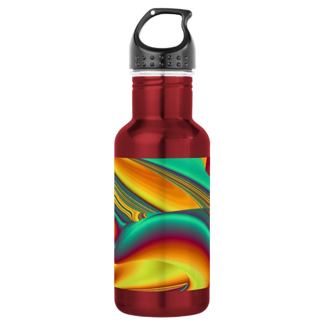 Spring Summer Autumn Flowers Magic 532 Ml Water Bottle (Front)