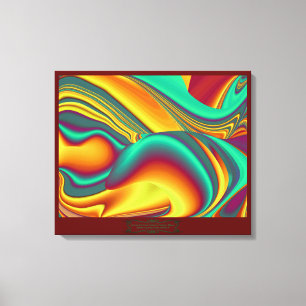 Spring Summer Autumn Flowers Magic Canvas Print