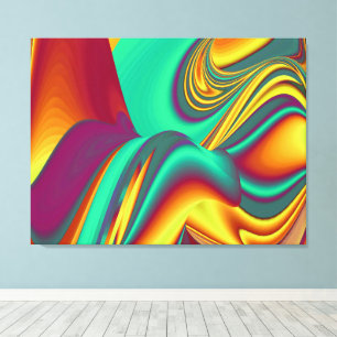 Spring Summer Autumn Flowers Magic Canvas Print