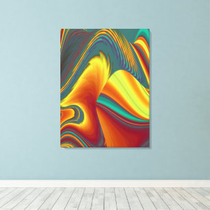 Spring Summer Autumn Flowers Magic Canvas Print