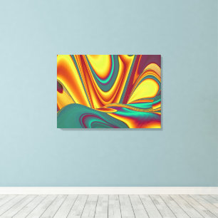 Spring Summer Autumn Flowers Magic Canvas Print