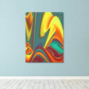 Spring Summer Autumn Flowers Magic Canvas Print