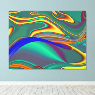 Spring Summer Autumn Flowers Magic Canvas Print